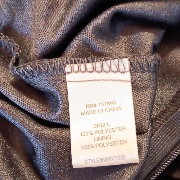 NWT Jessica Simpson Pleated Evening Cocktail Whimsigoth  Dress - Picture 7 of 9